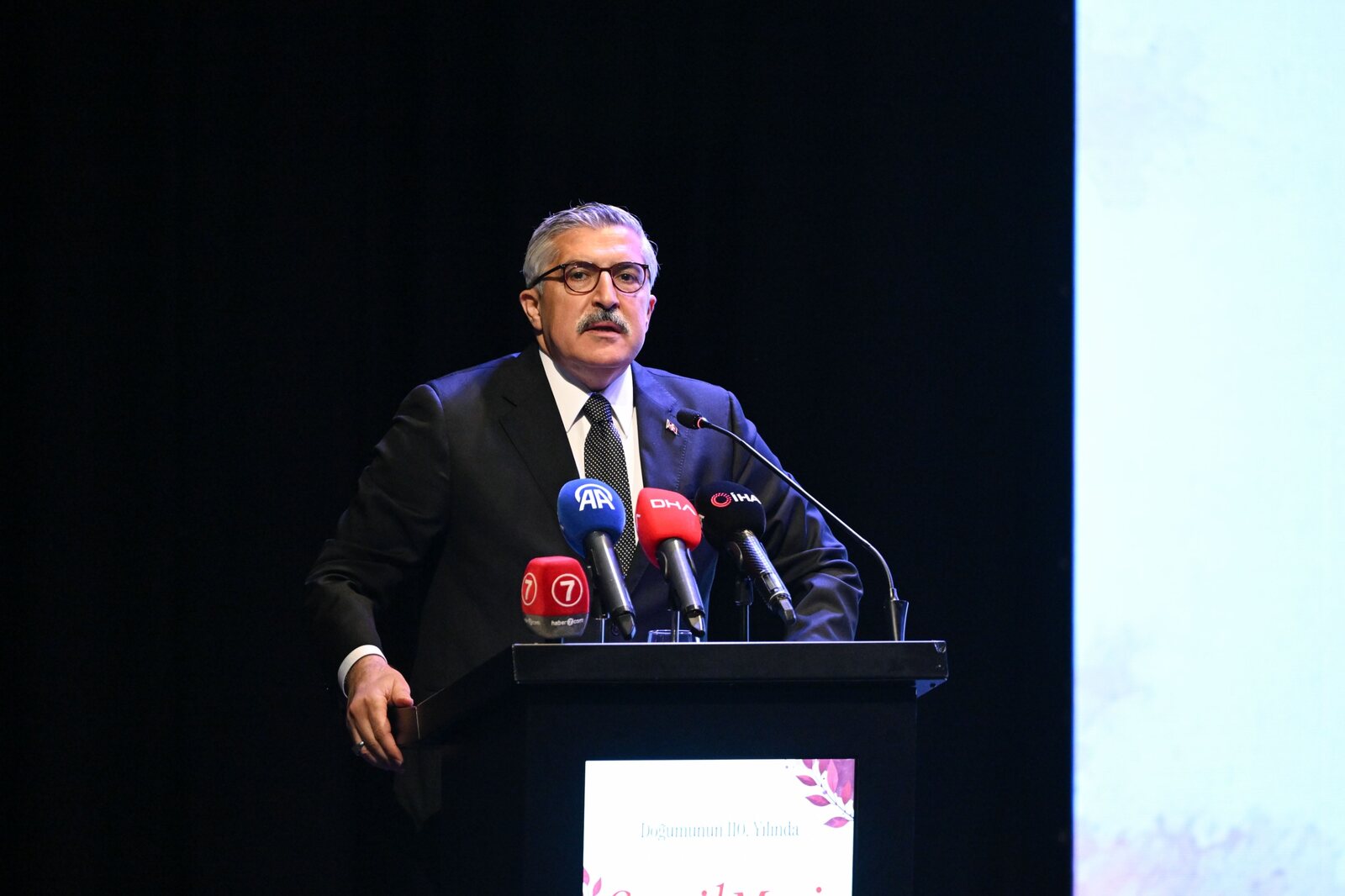 "Doğumunun 110. Yılında Cemil Meriç" programında konuşma